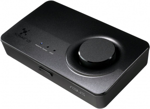 ASUS Xonar U5 hangkártya USB fekete (90YB00FB-M0UC00)